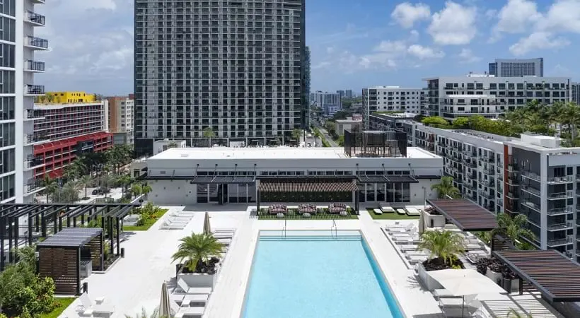 Resort-Style Rooftop Pool