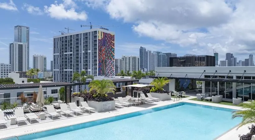 Relax and unwind at our 11th-floor pool deck