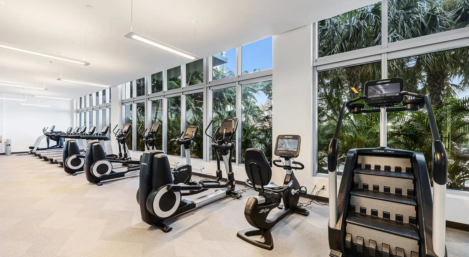 Complete weight training equipment