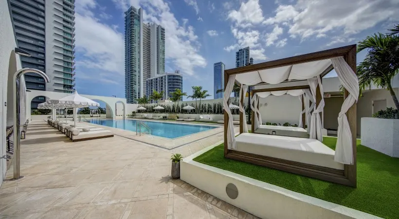 Poolside Cabanas